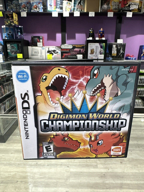 Digimon World Championship (Nintendo DS, 2008) CIB Complete Tested