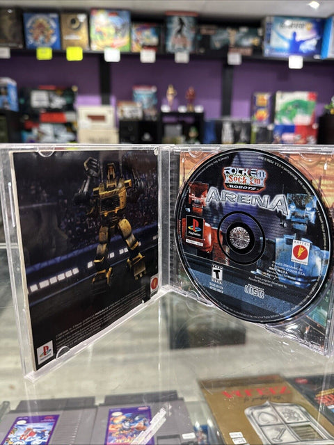 Rock 'Em Sock 'Em Robots Arena (Sony PlayStation 1, 2000) PS1 CIB Complete