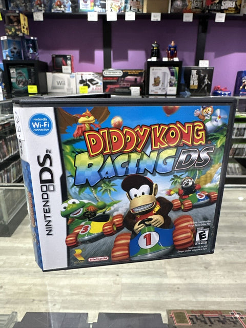 Diddy Kong Racing DS (Nintendo DS, 2007) CIB Complete Tested!