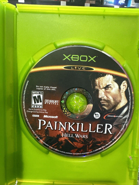 Painkiller: Hell Wars (Microsoft OG Xbox, 2006) Disc Only - Tested!