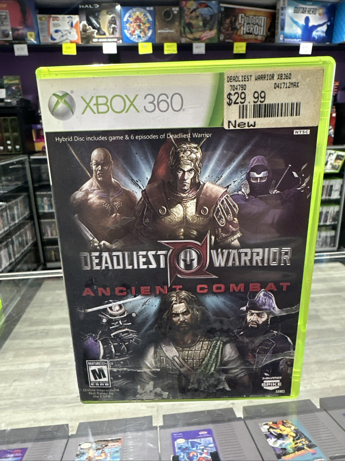 Deadliest Warrior: Ancient Combat (Microsoft Xbox 360, 2012