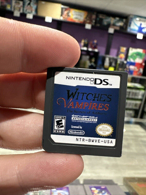 Witches & Vampires: The Secrets of Ashburry Nintendo DS - NDS Tested!