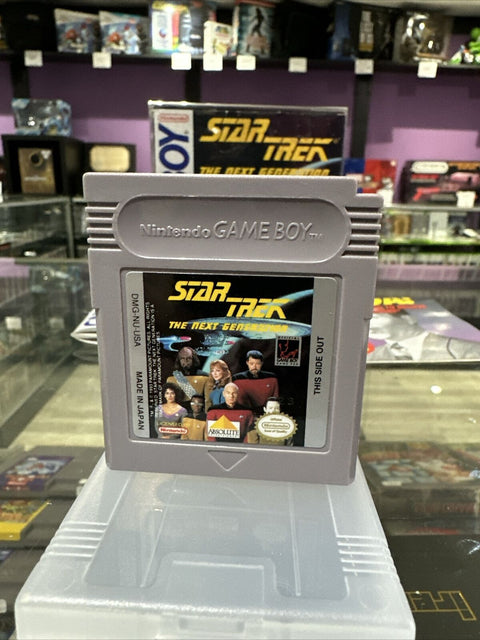 Star Trek: The Next Generation (Nintendo Game Boy, 1993) GB CIB Complete Tested