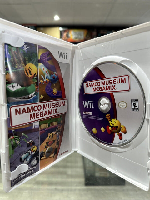 Namco Museum Megamix (Nintendo Wii, 2010) CIB Complete Tested!