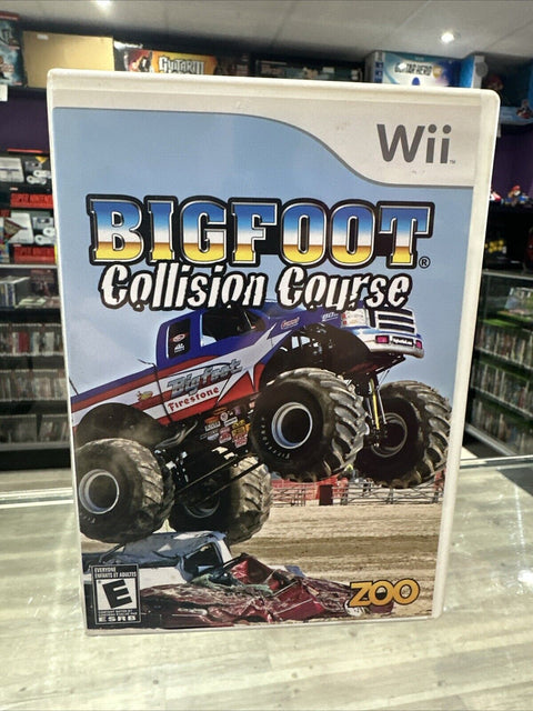 Bigfoot: Collision Course (Nintendo Wii, 2008) CIB Complete Tested!