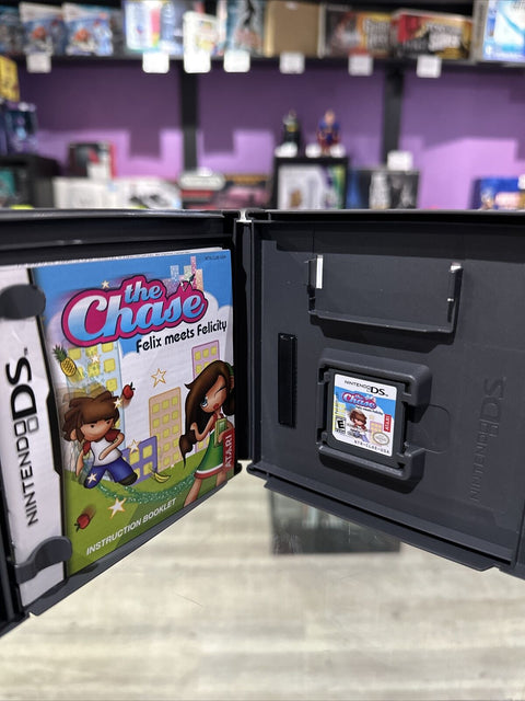 Chase: Felix Meets Felicity (Nintendo DS, 2009) CIB Complete Tested!