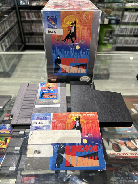 Hudson Hawk (Nintendo Entertainment System, 1992) NES CIB Complete Tested!