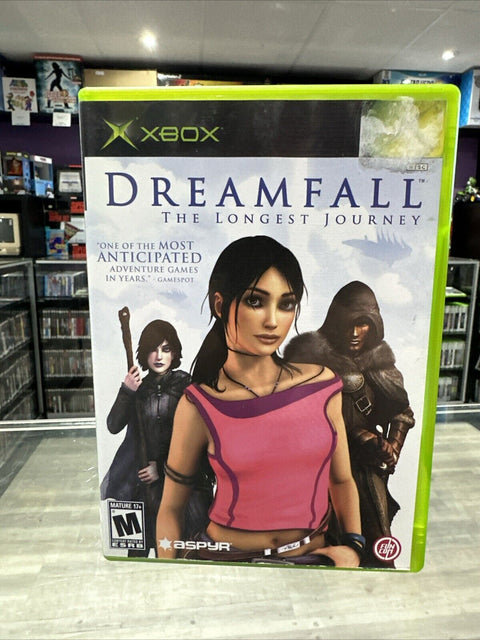 Dreamfall: The Longest Journey (Microsoft OG Xbox, 2006) CIB Complete Tested!