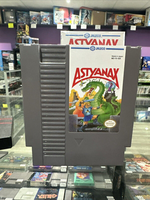 Astyanax (Nintendo Entertainment System, 1990) NES In Box - Tested!