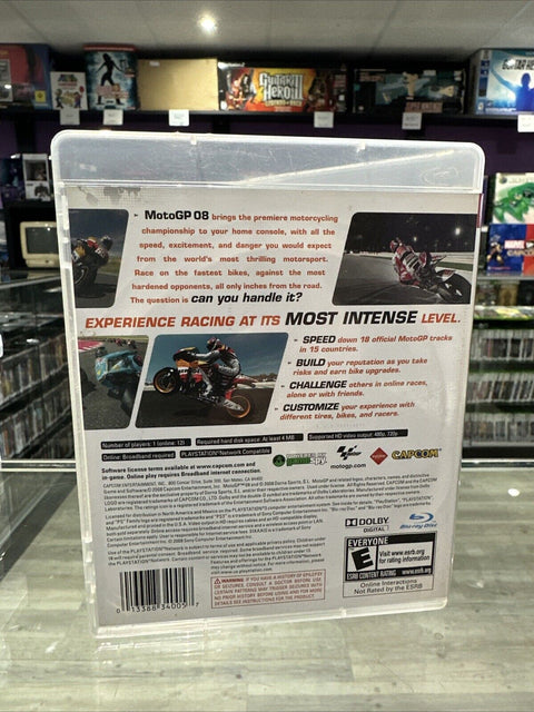 MotoGP '08 (Sony PlayStation 3, 2008) PS3 CIB Complete Tested!