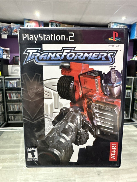 Transformers (Sony PlayStation 2, 2004) PS2 CIB Complete Tested!