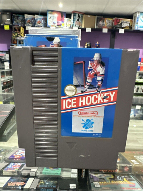 Ice Hockey (Nintendo NES) In Box - Tested!