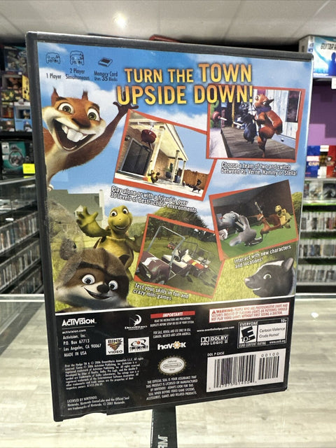 Over the Hedge (Nintendo GameCube, 2006) CIB Complete Tested!