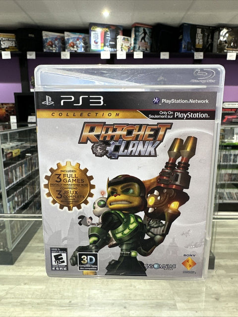 Ratchet & Clank Collection (Sony PlayStation 3, 2012) PS3 CIB Complete Tested!