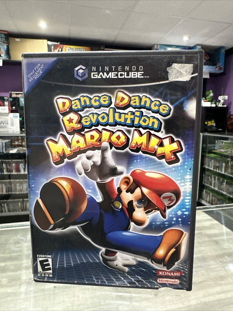 Dance Dance Revolution: Mario Mix (Nintendo GameCube, 2005) No Manual - Tested!