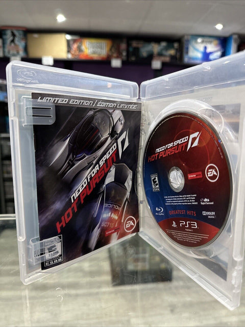 Need for Speed Hot Pursuit: Limited Edition (PlayStation 3 PS3, 2010) Complete