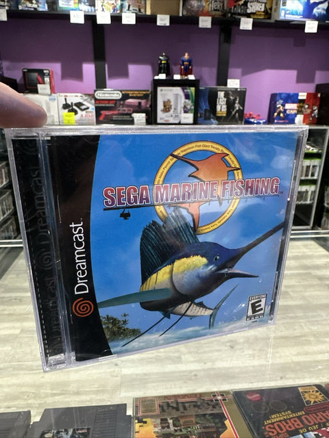 NEW! Sega Marine Fishing (Sega Dreamcast, 2000) Factory Sealed!