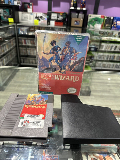 Legacy of the Wizard (Nintendo Entertainment System, 1989) NES In Box - Tested!