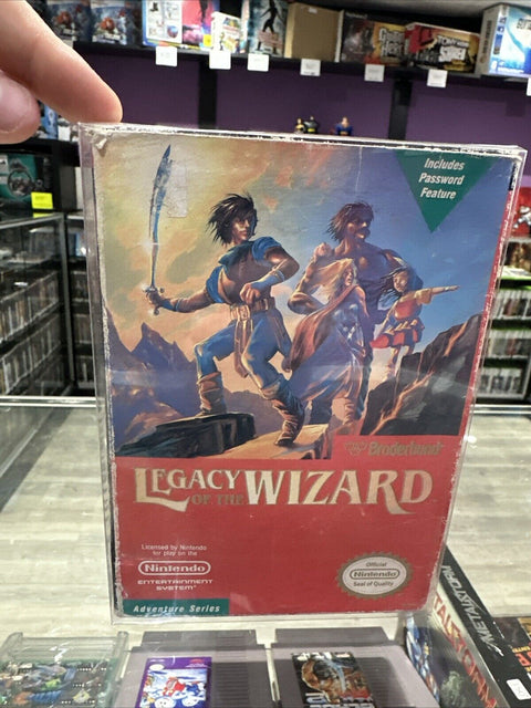 Legacy of the Wizard (Nintendo Entertainment System, 1989) NES In Box - Tested!