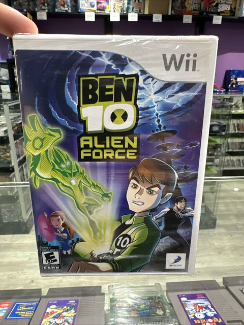 NEW! Ben 10: Alien Force (Nintendo Wii, 2008) Factory Sealed!