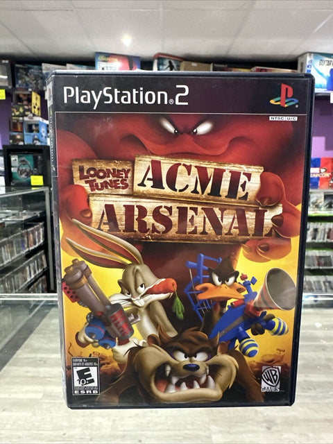 Looney Tunes ACME Arsenal (Playstation 2, PS2) CIB Complete Tested!