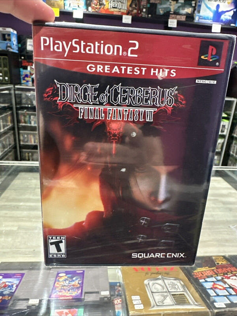 NEW! Final Fantasy VII: Dirge of Cerberus (Sony PlayStation 2, 2006) PS2 Sealed