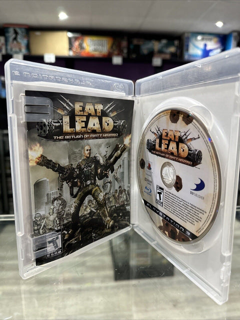 Eat Lead: The Return of Matt Hazard (Sony PlayStation 3, 2009) PS3 CIB Complete