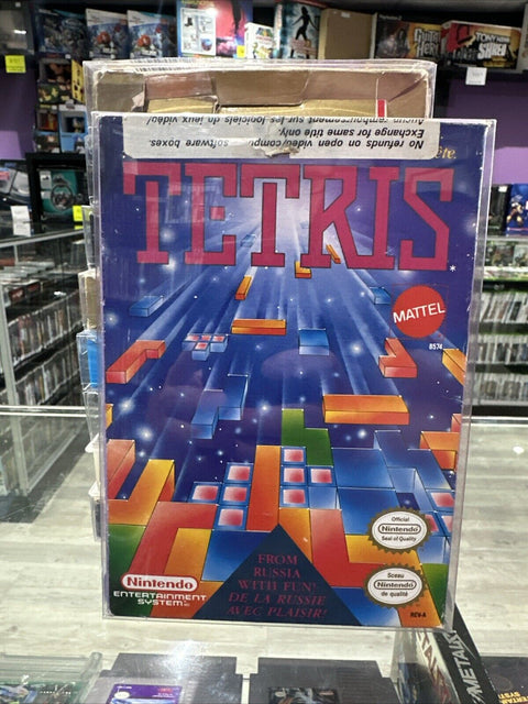 Tetris (Nes Nintendo, 1989) Complete CIB Tested!