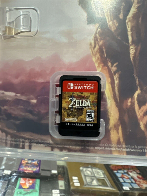 The Legend of Zelda Breath of The Wild (2017, Nintendo Switch) Tested!