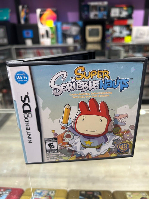 Super Scribblenauts (Nintendo DS, 2010) CIB Complete Tested!