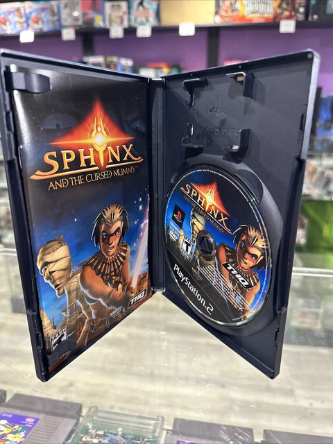 Sphinx and the Cursed Mummy (Sony PlayStation 2, 2003) PS2 Complete Tested!