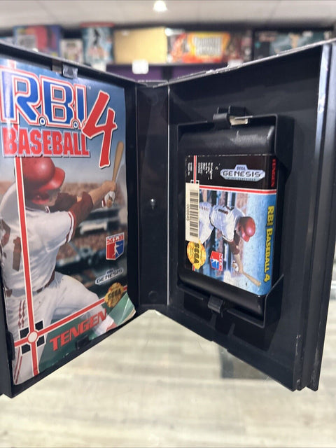 R.B.I. Baseball 4 (Sega Genesis, 1992) CIB Complete Tested!