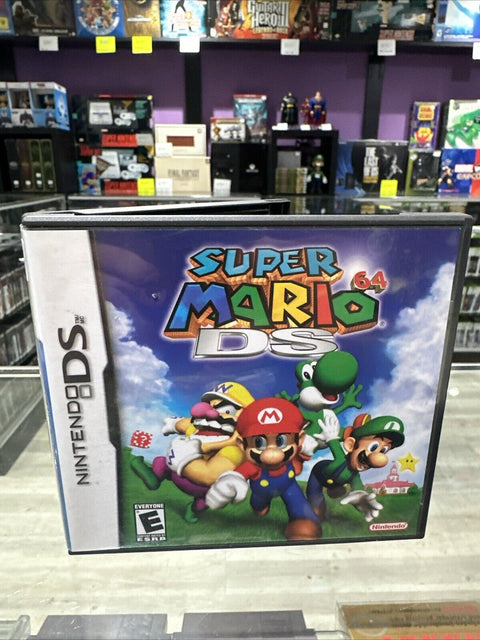 Super Mario 64 DS (Nintendo DS, 2004) Box And Manual Only!