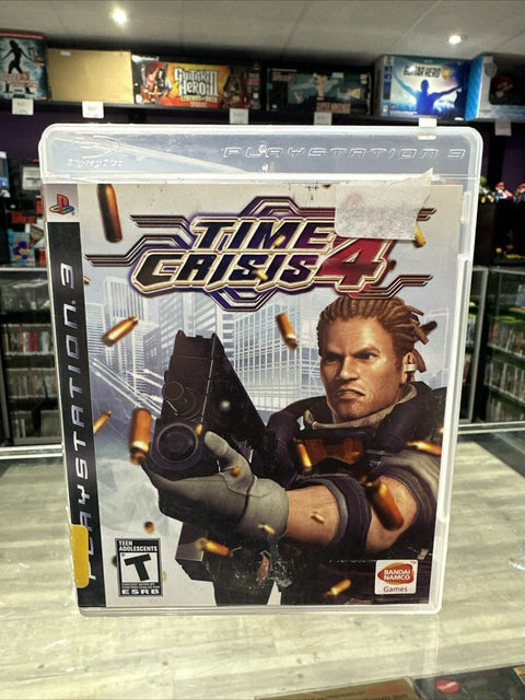 Time Crisis 4 (Sony PlayStation 3, 2007) PS3 CIB Complete Tested!