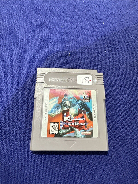 Killer Instinct (Nintendo Game Boy) GB Tested!