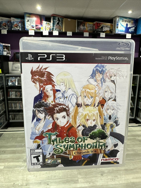 Tales of Symphonia: Chronicles (Sony PlayStation 3, 2014) PS3 Tested!