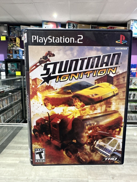 Stuntman: Ignition (Sony PlayStation 2, 2007) PS2 CIB Complete Tested!