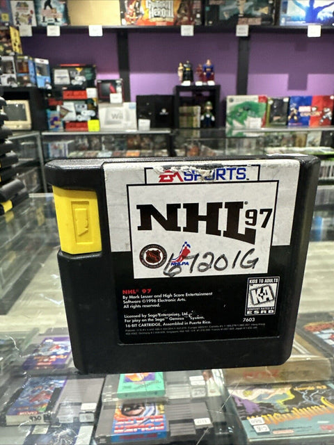 NHL 97 (Sega Genesis, 1996) Tested!