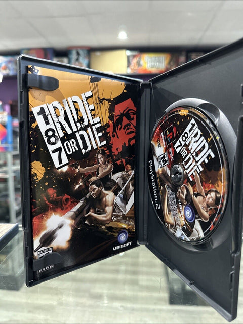 187: Ride or Die (Sony PlayStation 2, 2005) PS2 CIB Complete Tested!