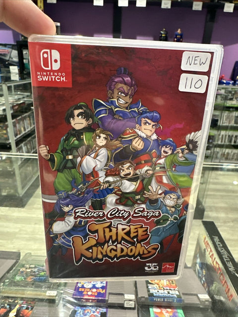 River City Saga Three Kingdoms (Nintendo Switch, 2022) Asian Game In English NEW