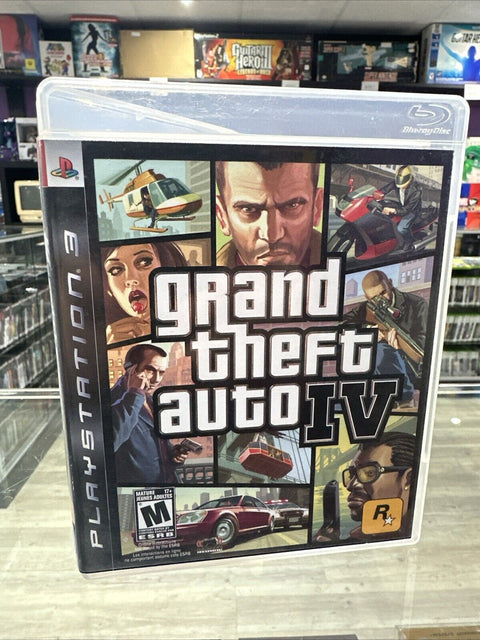 Grand Theft Auto IV GTA 4 (Sony PlayStation 3, 2008) PS3 Tested!