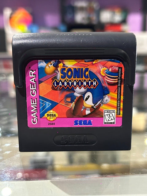 Sonic Labyrinth (SEGA Game Gear) GG Tested!