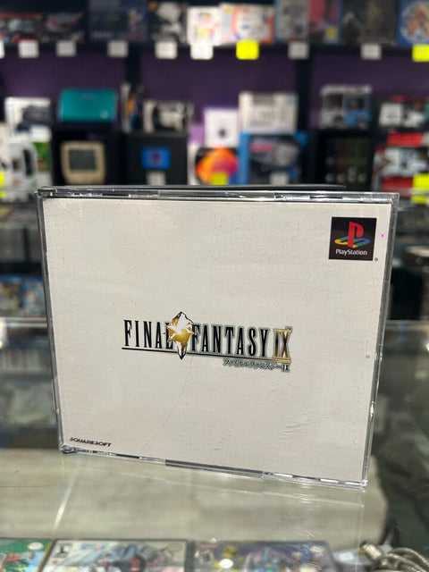 Final Fantasy IX (Sony PlayStation 1) PS1 CIB Complete NTSC-J Import Tested!