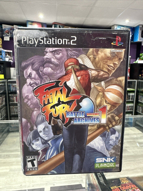 Fatal Fury: Battle Archives, Vol. 1 (Sony PlayStation 2, 2007) PS2 CIB Complete