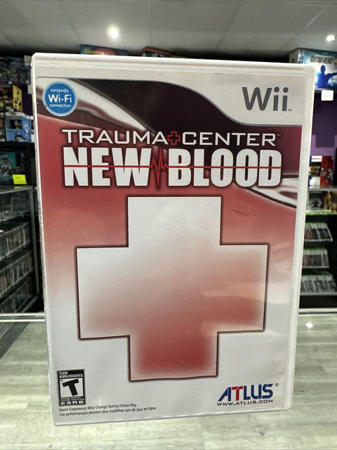 Trauma Centre New Blood (Nintendo Wii ) CIB Complete Tested!