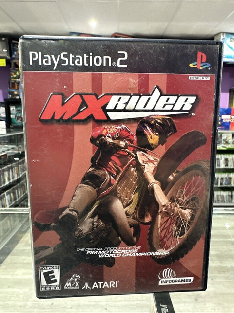 MX Rider (Sony PlayStation 2, 2001) PS2 CIB Complete Tested!