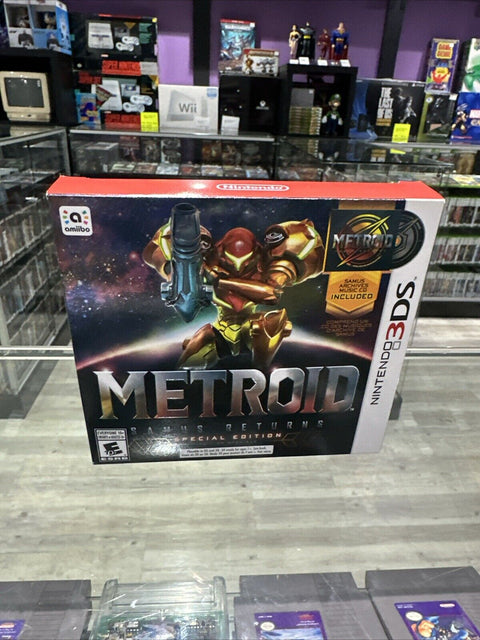 Metroid: Samus Returns Special Edition (Nintendo 3DS, 2017) Complete Tested!