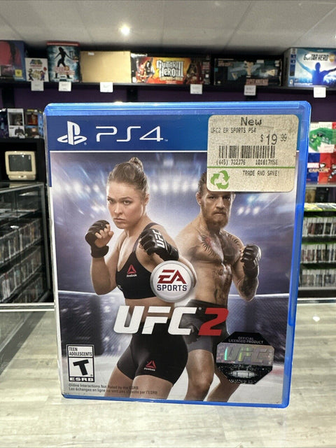 UFC 2 (Sony PlayStation 4, 2016) PS4 Complete Tested!