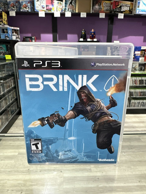 Brink PS3 (Sony PlayStation 3, 2011) PS3 CIB Complete Tested!