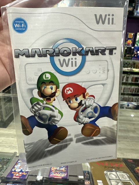 *Manual Only* Mario Kart Wii (Nintendo Wii, 2008) Instruction Booklet